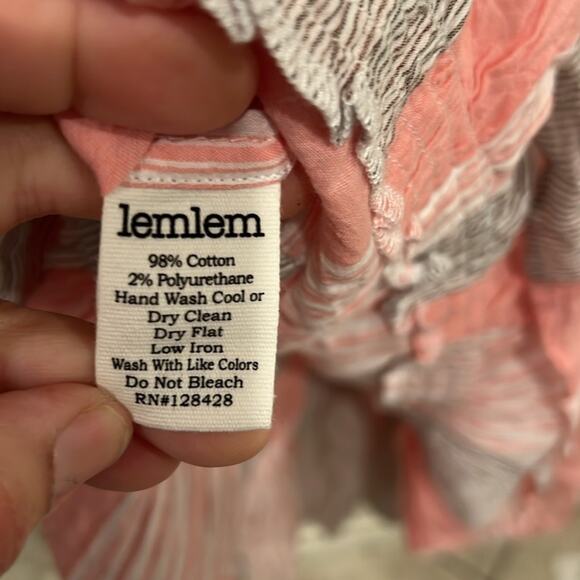 LEM LEM lightweight punk grey stripe swing dre… - Picture 8 of 12